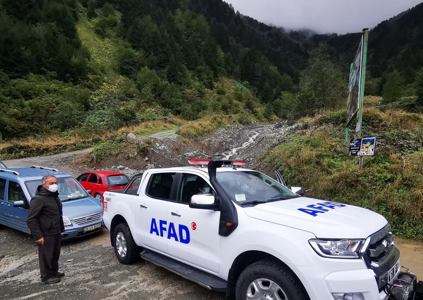 Koşon Deresinin Islahı İçin AFAD Uzungöl