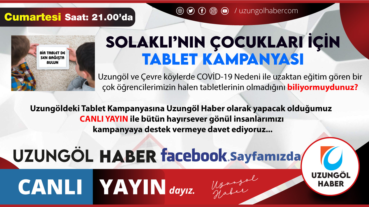 Uzungöl Haberden Tablet Kampanyası İçin Özel Canlı Yayın